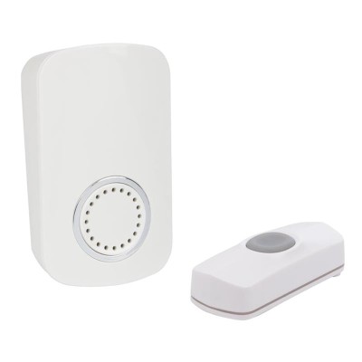 Sonerie wireless Perel EDP1, 150 m, 32 melodii, 1 receptor foto