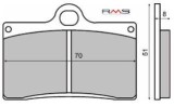 Placute frana (Sinter) Cagiva Mito 125 &#039;92-&#039;05 Cod Produs: MX_NEW 225100522RM