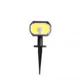 Cumpara ieftin Lampa Solara Gradina, Montare Perete/Pamant, 24x13x8.5cm, PVC+Metal