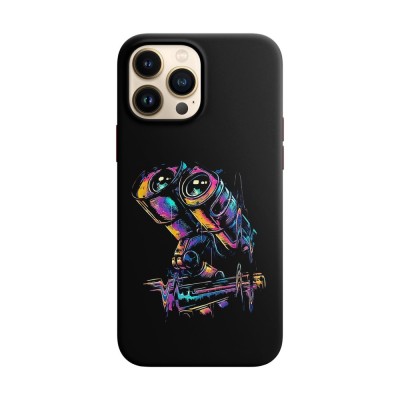 Husa compatibila cu Apple iPhone 13 Pro Max model The last robot walle-e,Silicon, Tpu, Viceversa foto