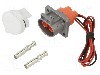 Conector alimentare DC, 1kV, 2 pini, seria {{Seria producatorului}}, {{Dimensiune pin}}. AMPHENOL GEC - PL082X-61-4-2