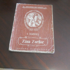 ZANA ZORILOR-I. SLAVICI,1952- are ultima coperta lipsa!!