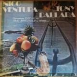 Disc Vinil Vynil -NICO VENTURA -TONY DALLARA - Electrecord - ECE 02695, Clasica