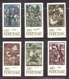 Foroyar Feroe Danemarca MNH 1984 - Povesti Povestiri copii