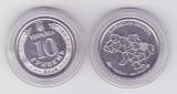 Moneda Ucraina 10 Hryven 2026 - UNC ( in capsula - We Are Strong / We are United - Kharkiv Oblast )