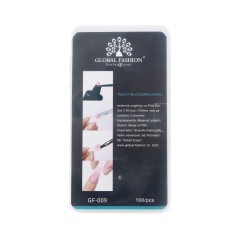 Set 100 buc tipsuri pentru realizarea extensiilor, forma oval/patrat foto