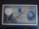 Bancnota 5000 lei 1931 - SPECIMEN