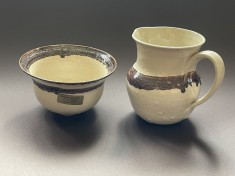 Doua vase din ceramica suedeza de Studio, designer HJORDIS EMERICKS