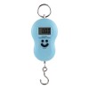 Cantar Electronic Digital 40kg, LCD, Albastru, Portabil, Inox, Baterii AAA, Ideal Piata/Pescuit, Functie Tara