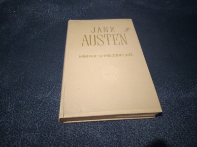 JANE AUSTEN - MANDRIE SI PREJUDECATA foto