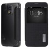 Husa Flip Carte Rock Elegant S-View Samsung G900 Galaxy S5 Negru Blister
