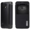 Husa Flip Carte Rock Elegant S-View Samsung G900 Galaxy S5 Negru Blister