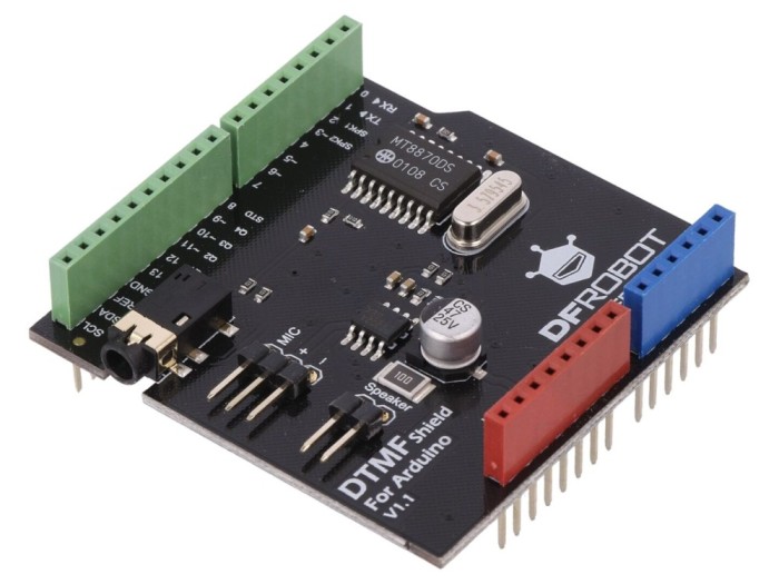 Modul audio DTMF shield cu pini
