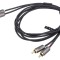 Cablu RCA 2Mufe Aurit 5m