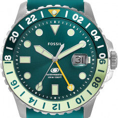 Ceas Barbati, Fossil, Blue Gmt FS5992 - Marime universala