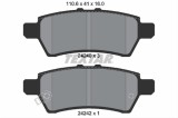 Set placute frana TEXTAR 2424001