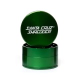 Grinder metalic Santa Cruz Verde, Large, 4 Parti, O70mm
