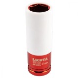 Cheie Tubulară Impact 1/2" 21mm din Oțel Crom-Molibden cu Strat Protector