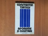 H3a CONSTANTIN TSATSOS - AFORISME SI CUGETARI