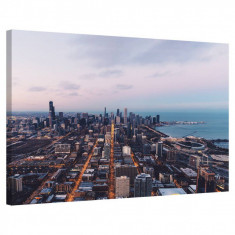Tablou Canvas, Tablofy, Chicago · United States #3, Printat Digital, 50 × 40 cm