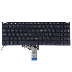 Tastatura Laptop, Asus, VivoBook 15 R524D, R524DA, iluminata, neagra, layout US