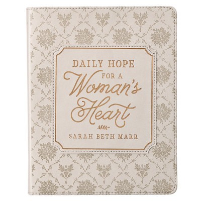 Devotional Daily Hope for a Women&amp;#039;s Heart Faux Leather foto