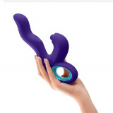 Vibrator iepuraș, stimulare vaginală și clitoridiană puternică.