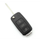 Cumpara ieftin CARGUARD - Volkswagen Touareg - Carcasă cheie tip briceag, cu 3 butoane