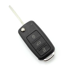 CARGUARD - Volkswagen Touareg - Carcasă cheie tip briceag, cu 3 butoane