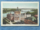 704. Arad - Palatul cultural / carte postala interbelica