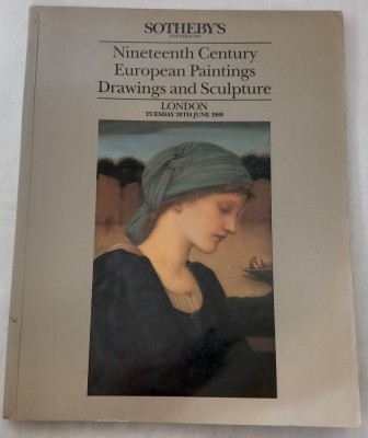 Catalog Sotheby&amp;#039;s, Iunie 1989 foto