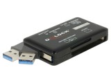 Cititor carduri DELOCK USB 3.2 - suport pentru SD, microSD, CF și multe altele
