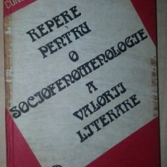 Repere pentru o sociofenomenologie a valorii literare- Constantin Crisan