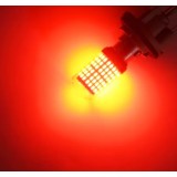 BZRSH Bec LED BAY15D 1157 P21 5W 144 SMD Rosu 2 Faze Pozitie Stop Frana 12V