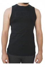 Maieu barbati Vanquish Fitness Panel Tank Negru L foto