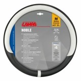 Husa volan Skeentex Noble - M - O 37/39 cm - Negru/Alb Garage AutoRide