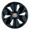 Set 4 Capace Roti Roco Negru R14, pentru Alfa Romeo, model roco negru