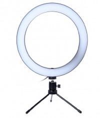 Trepied mini Tiktok cu lampa circulara LED , diametru 16cm , JRH SE-16 foto