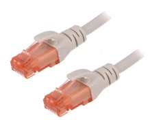 Patch cord UTP Cat6 Gri 0.5m LSZH foto