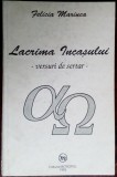 Cumpara ieftin FELICIA MARINCA-LACRIMA INCASULUI:VERSURI DE SERTAR1993/portret DRAGUTESCU/300ex