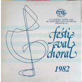 Disc vinil, LP. LE FESTIVAL CHORAL 1982. LA CHORALE ANDRE SALA DE SAINT REMY LES CHEVREUSE -CHORALE ANDRE S-242049