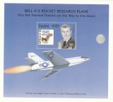 Guyana 1997 - Aviatie , colita dantelata , MNH.Mi. Bl.376