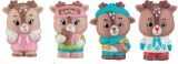 Set 4 figurine - Familia de reni Glagla | Klorofil