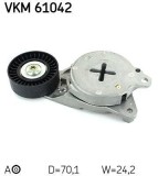 Rola Intinzator curea transmisie Subaru Trezia; Toyota Auris, Corolla, Urban Cruiser, Verso S, Yaris Motor 1.4 D, 1.4 D, 1.4 D, 1.4 D-4D, diam. 70.1