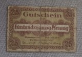 Notgeld Hannover - 25 Pfennig 1919