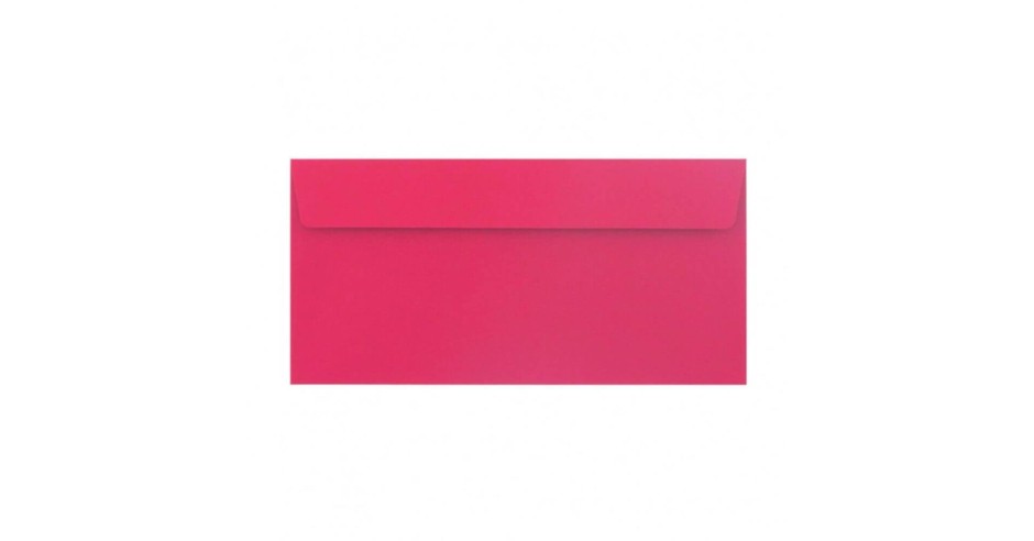 Buste Da Lettera Colorate - Rosa (Rosa Fucsia Neon)~110 X 220 Mm (DL