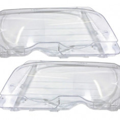 Set 2 sticle faruri pentru BMW Seria 3 E46 Coupe / Cabrio Non Facelift (1998 - 2003) - HB010