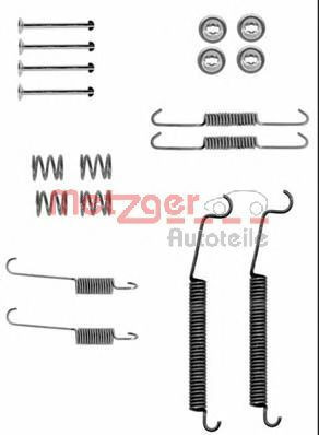 Set accesorii, sabot de frana CITROEN XSARA Cupe (N0) (1998 - 2005) METZGER 105-0830