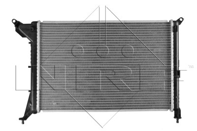 NRF 53969 EASY FIT Radiator, racire motor foto