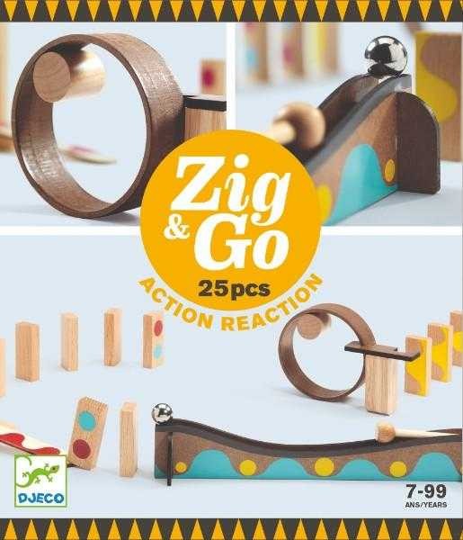 Zig Go - set de constructie trasee 25 piese